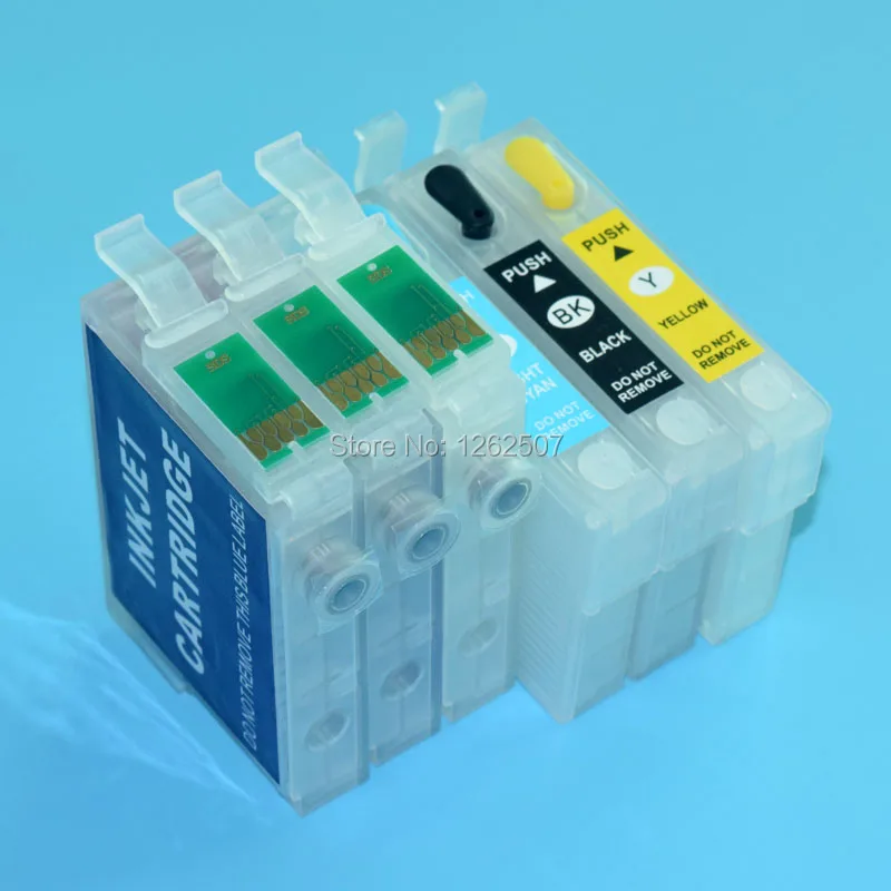 T0791 T0791 T0796 RIC ink carts For Epson Stylus Photo P50 1400 PX700W