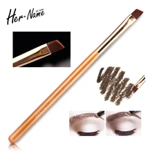 Professional soft make up Brush tools Golden Portable blush Cosmetic Brush powder makeup brushes make-up Eyeshadow Eyeliner