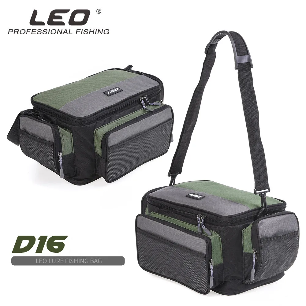 

Fishing Reel Gear Bag Waterproof Fishing Bag Large Capacity Multifunctional Lure Fishing Tackle Pack Outdoor Shoulder Bags