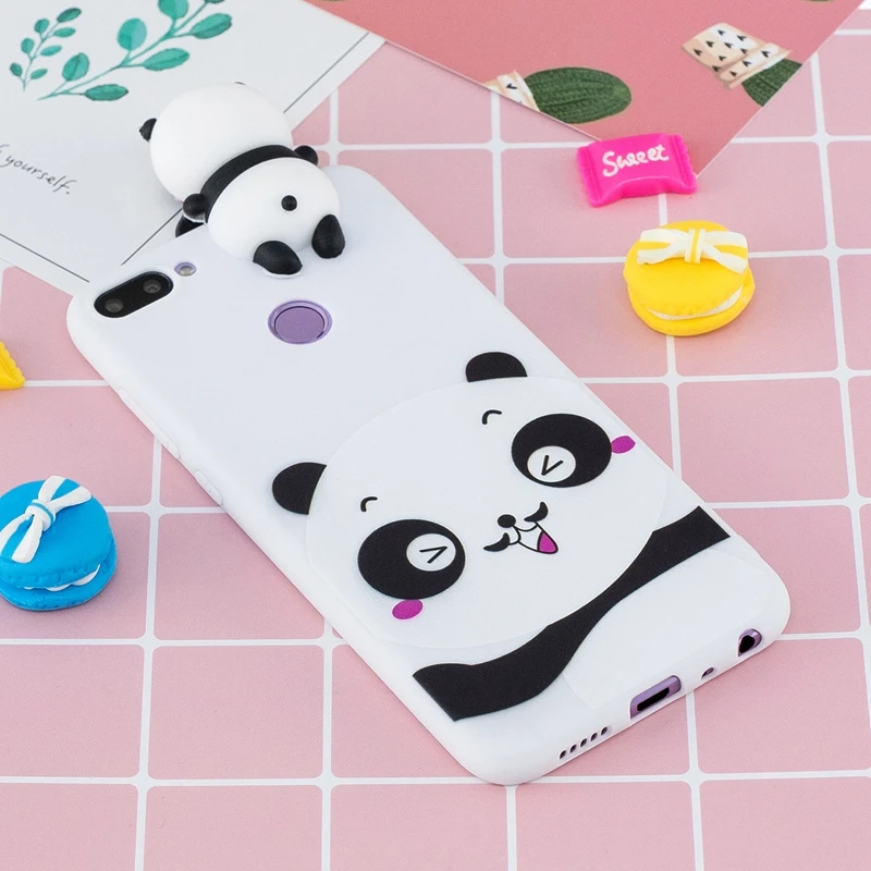 

For Coque Huawei Honor 10 Lite Case Silicon 3D Cartoon Panda Unicorn Back Cover For Huawei Honor 10 Lite HRY-AL00 HRY-TL00 Funda