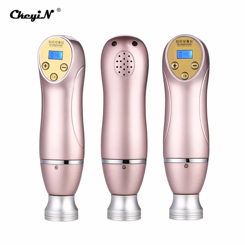 Traditional Scraping Drainage Collaterals Detoxing Machine Diamond Vacuum Suction Whole Body Therapy Massage Family with 3 Heads