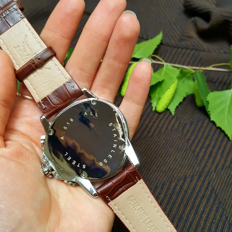 Jaragar marca de luxo relógio masculino automático