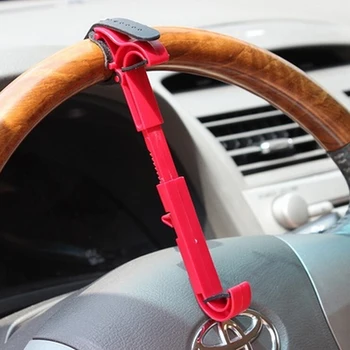 

1x Mini Car Steering Wheel Mount Holder Supporter For Iphone 6 Samsung GPS Mp4 Mobile Phone