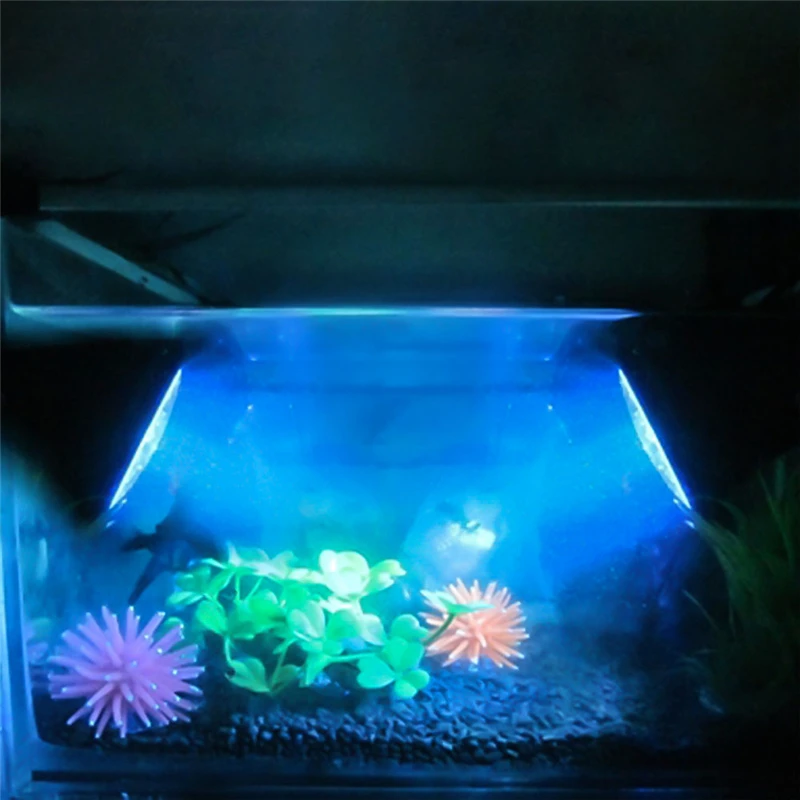 36LED изменение цвета в последовательности погружной аквариум Точечный светильник аквариум сад фонтан бассейн пейзаж лампа США штекер 2 размера