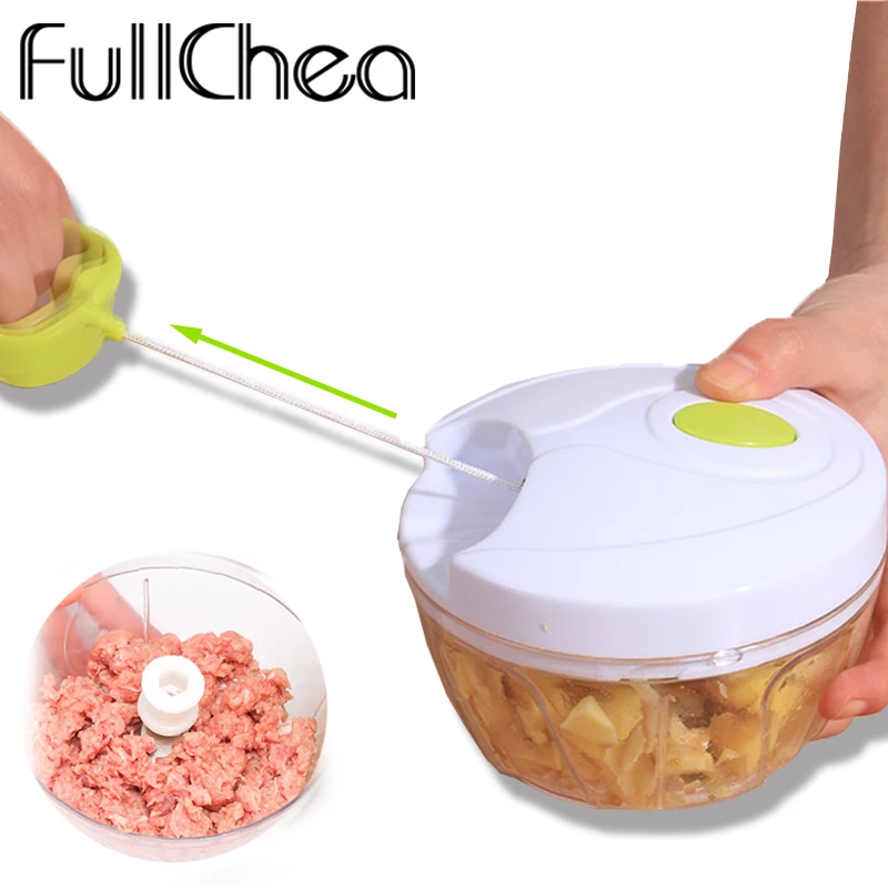 

FullChea Cooking Tools Multifunction Meat Chopper Mincer Crusher Full48 Processor Vegetable Cutters Mixer Fruit Shredder Grinder