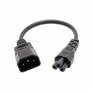 Image 1 - Universal Power Adapter IEC 320 C14 to C5 Adapter Converter C5 to C14 AC Power Cable 3 Pin IEC320 C14 Connector HY1516