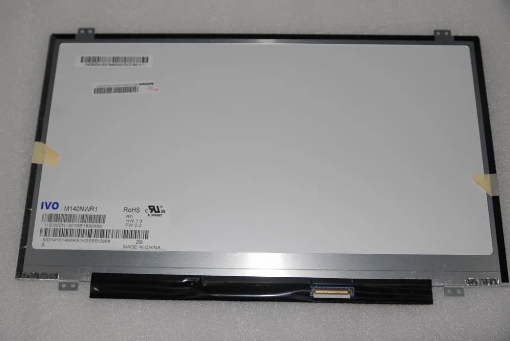 Для Lenovo IdeaPad Y410P ноутбук экран LGD LP140WH2 TLS1 HD G F LED1 NB LCD номер 18200820 18004391 18003829 18004036