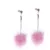 1 pair new arrival cute faux fur pompom ball dangle earrings long drop earring for women.jpg 50x50