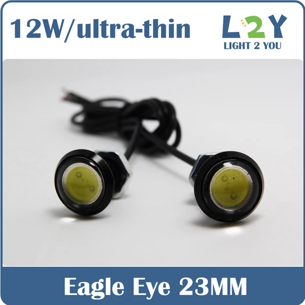 New Ultra-Thin 12W Eagle Eye Lamp LED Daytime Running Light DRL Reversing Parking Waterproof Do Licence | Автомобили и мотоциклы