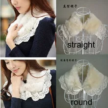 Искусственный воротник Горячая искусственный мех воротник/съемный воротник/галстук/ожерелье ювелирные изделия