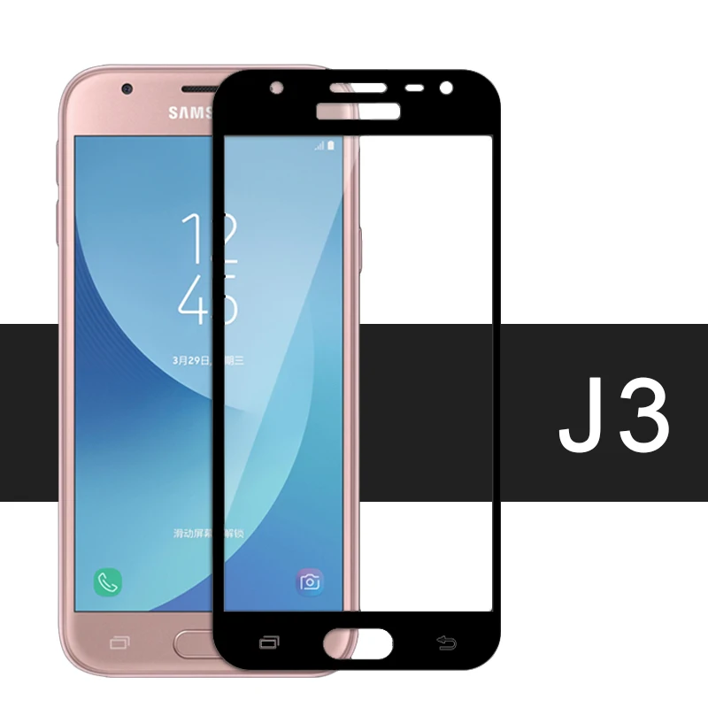 TOMKAS For Samsung Galaxy J3 J5 J7 2016 A3 A5 2017 to Edge Coverage Screen Protector Film For Galaxy J3 J5 J7 2016 A3 A5 2017    (21)