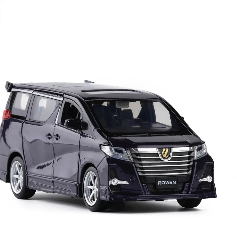 

1:32 Simulation Alphard R Business Purpose/MPV Vehicle model Alloy Pull Back Children Toys Genuine License Collection Gift
