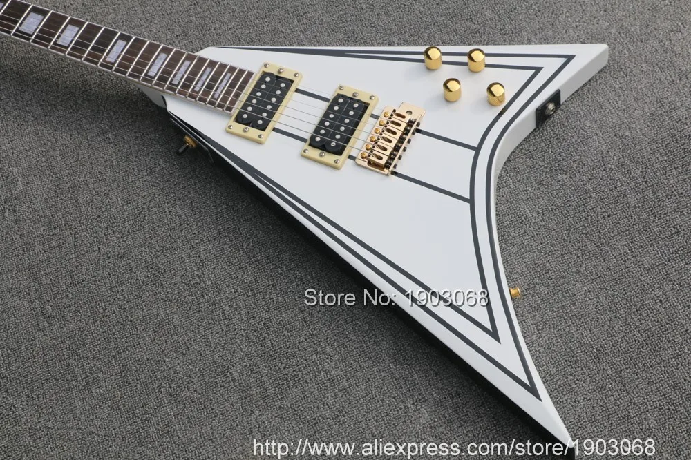 Классический custom shop серии Pro Роудс Белый электрогитара, высокое качество про серии RRT-3 Гитары, золотистая фурнитура