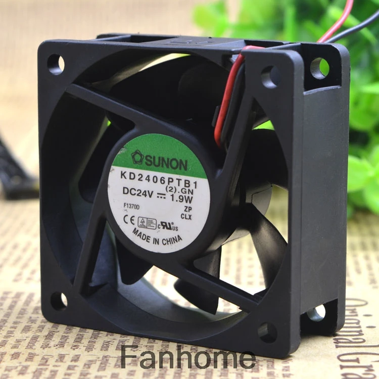 Для встроенного оригинального sunon KD2406PTB1 6025 6 см 24В 2 Вт Инвертор сервер