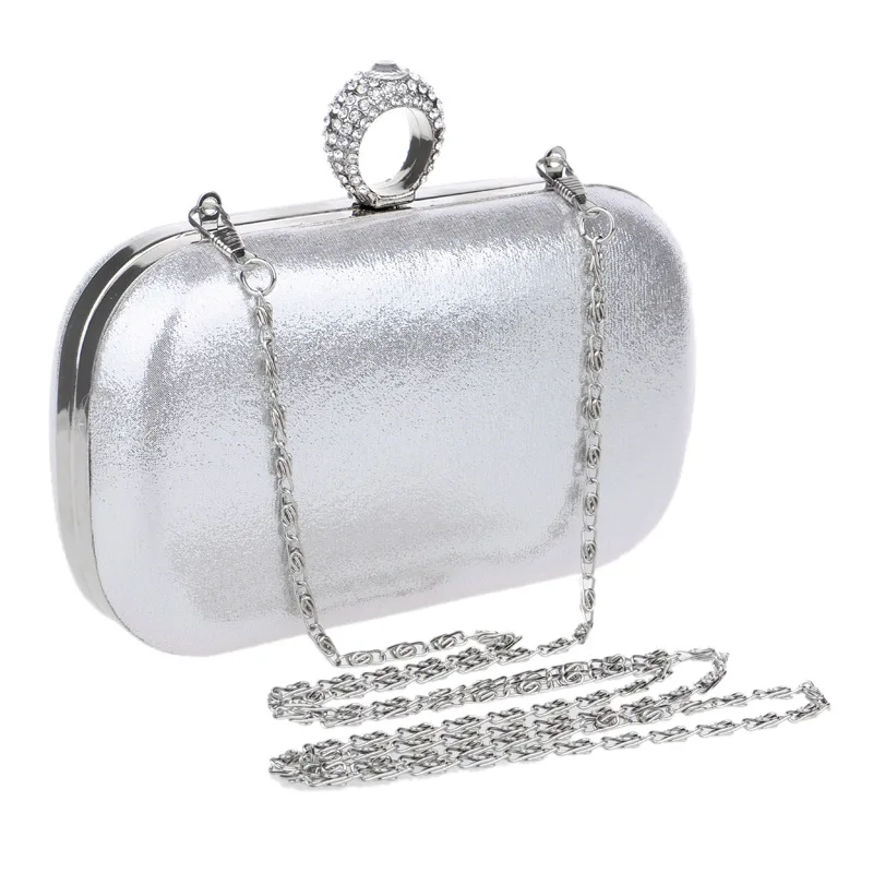 

Women Evening Bags Silver Gold Day Clutch Blue Black Wedding Purse Totes Messenger Bags Chain Shoulder Handbags