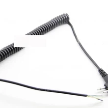 10 х 2 Pin 4 провода Динамик микрофон Шнур Один плечевой ремень Сменный кабель для Motorola двухстороннее радио CLS1110 CLS1410 CLS1413 CLS1450