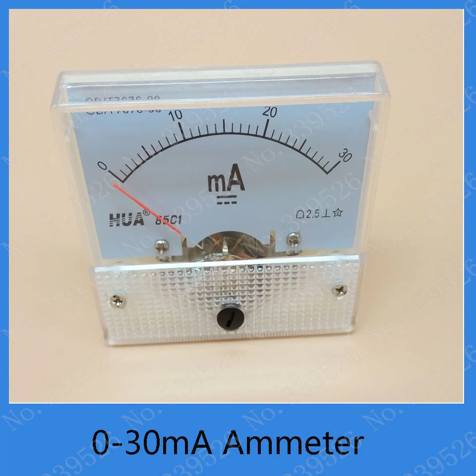 

amperemeter 0-30mA for measure current of co2 laser engraving machine