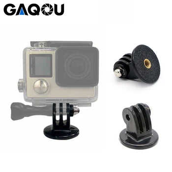 

Adapter Mount for Gopro Hero 7 6 5 4 Session SJCAM SJ4000 Monopod Adapter With 1/4 Inch Nut For Xiaomi Yi 4K Camera Accessories