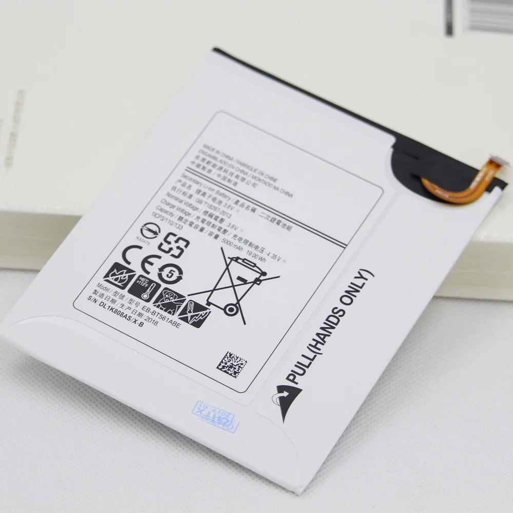 10 шт./лот 5000 мАч EB BT561ABE батарея планшета для Samsung GALAXY Tab E T560 T561 SM BT561ABE|Аккумуляторы