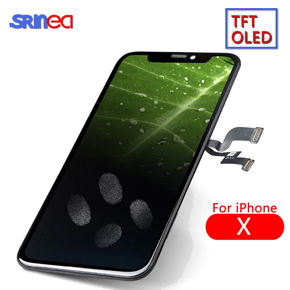 AMOLED ЖК дисплей для iPhone X i Phone 10 A1865 A1901 A1902 сенсорный экран с дигитайзером запасные