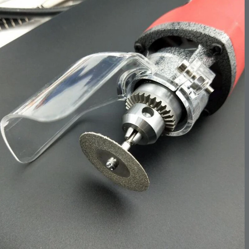 

1 pcs electric grinder transparent protective cover engraving machine Sewing tools dust cover