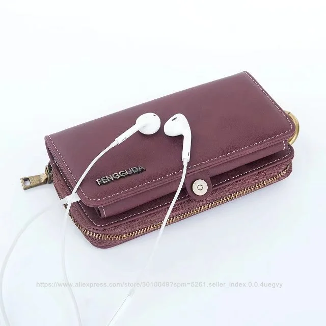 6 6s Plus Luxury Original Bag Multi-functional Case For Apple iPhone 6 6S 6 Plus 6S Plus Leather Card Holder Wallet Stand Cover (5)