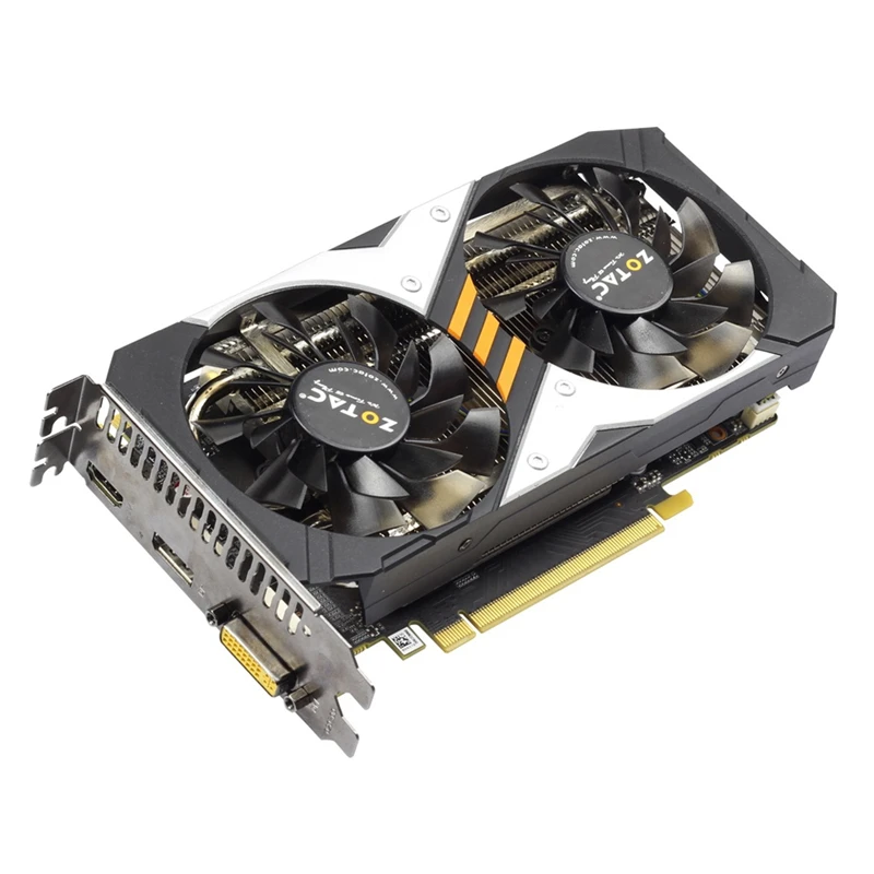 Видеокарта ZOTAC GTX 960 2 Гб 128 бит GDDR5 GM206 видеокарты GPU карта PCI-E для NVIDIA оригинальная GeForce GTX960 2GD5 GTX 960 2G