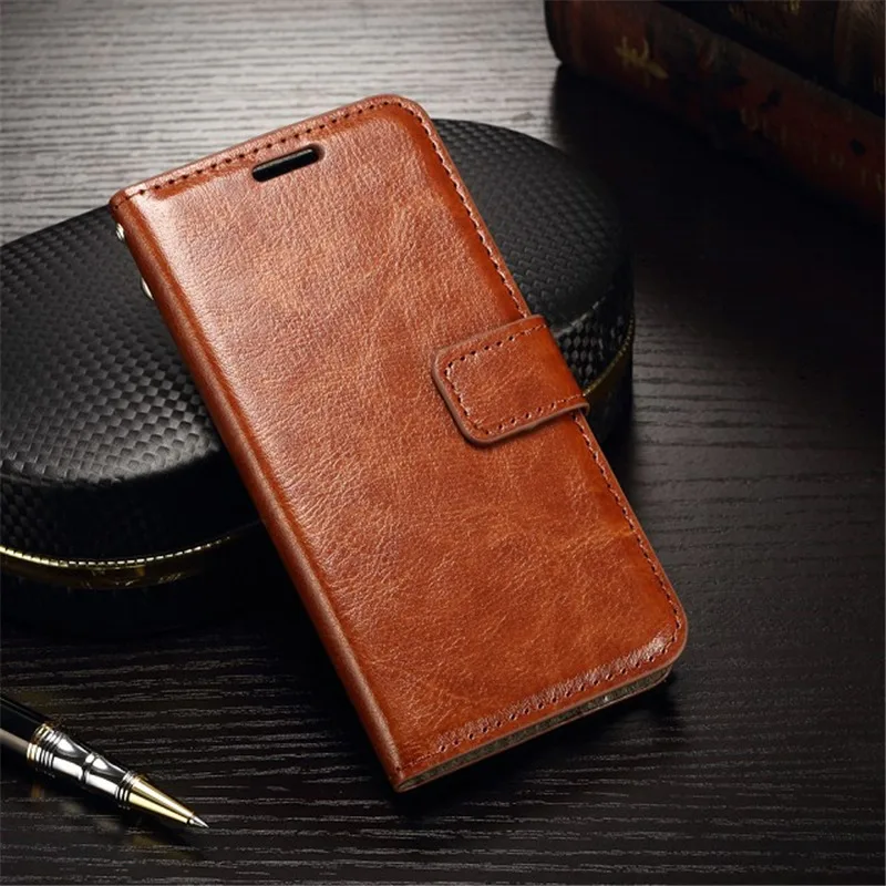 Luxury Soft Flip Leather back Cover Wallet Slim Phone Case For Sony Xperia Z3 Z4 Z5 Mini Compact E3 E4 M4 Aqua XA XP XZ X
