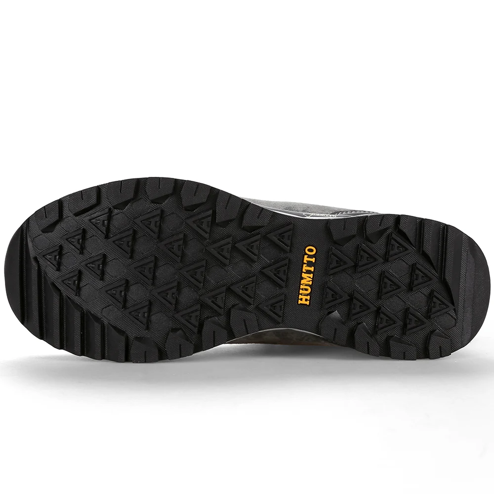 HUMTTO, Мужская походная обувь, зимние тактические ботинки на шнуровке, высокие кроссовки для туризма, альпинизма, альпинизма