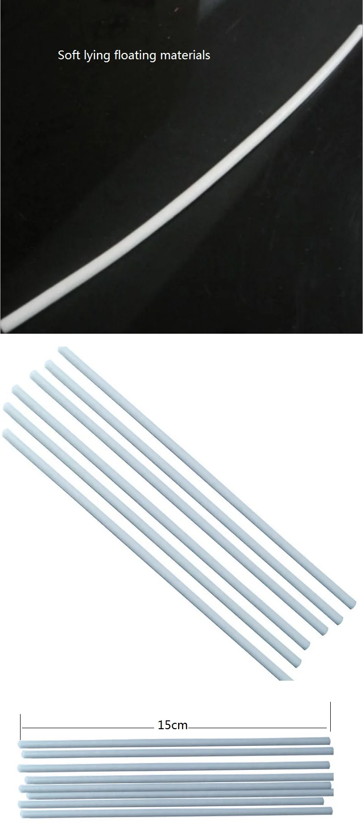 Macios de Plástico para Faça Bóia de Pesca Clara e Durável Materiais Você Mesmo Deitado Flutuante Float 2 High Quality Esporte e Lazer