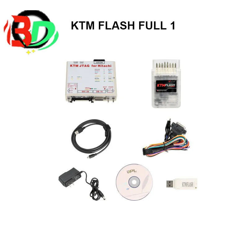1 195 PCMFlash PowerBox для KTM JTAG Hitachi Tactrix Openport 2 0 + ECU Flash кабель с совершенно новым полным