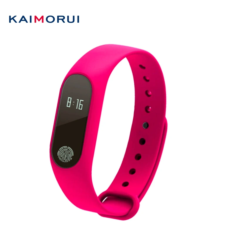Kaimorui M2 Smart Band Heart Rate Monitor Sport Bracelet Clock Watch Inteligente Pulso for iOS Android