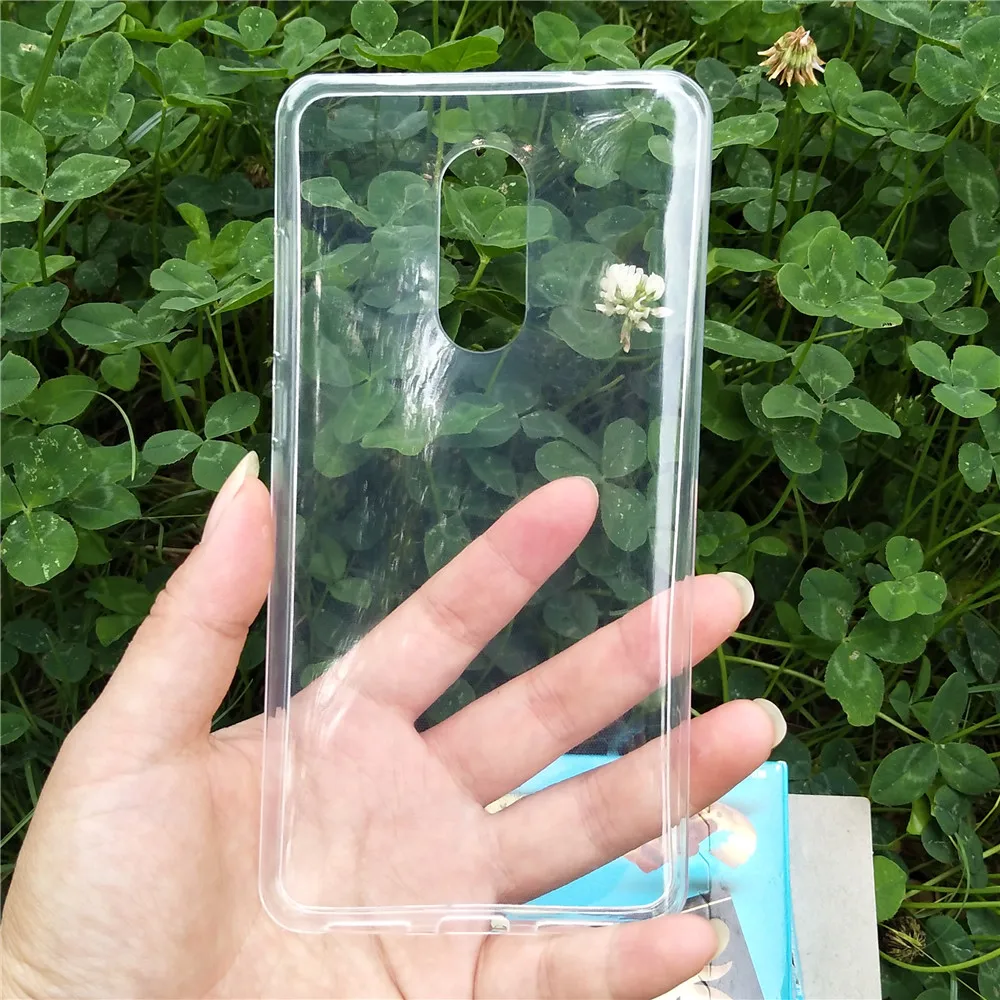 Прозрачный мягкий чехол INSOU для Xiaomi Redmi Note4 5 дюйма чехлы из ТПУ силиконовый