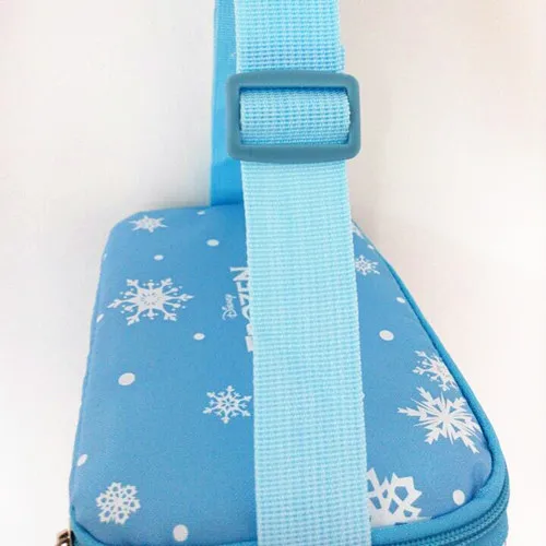 Дисней Холодное сердце принцесса Эльза Анна наручники диагональный крест сумки для обеда Bento сумка мультфильм еда изоляционный пакет Ланч-бокс для детей