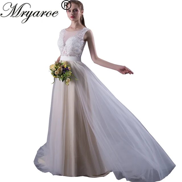 Flowy Beach Wedding Dresses