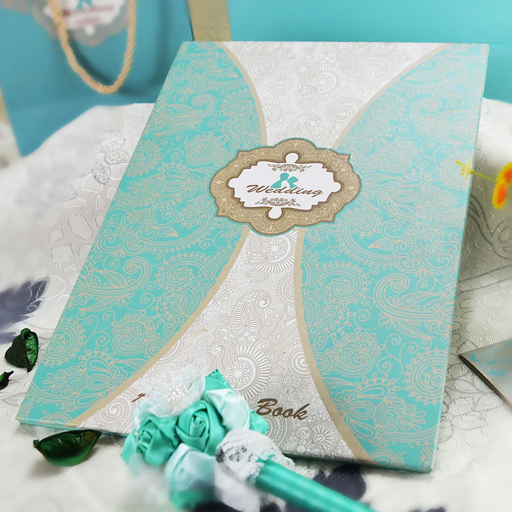 Tiffany Wedding Gift aliexpress com buy wedding guest book tiffany ...