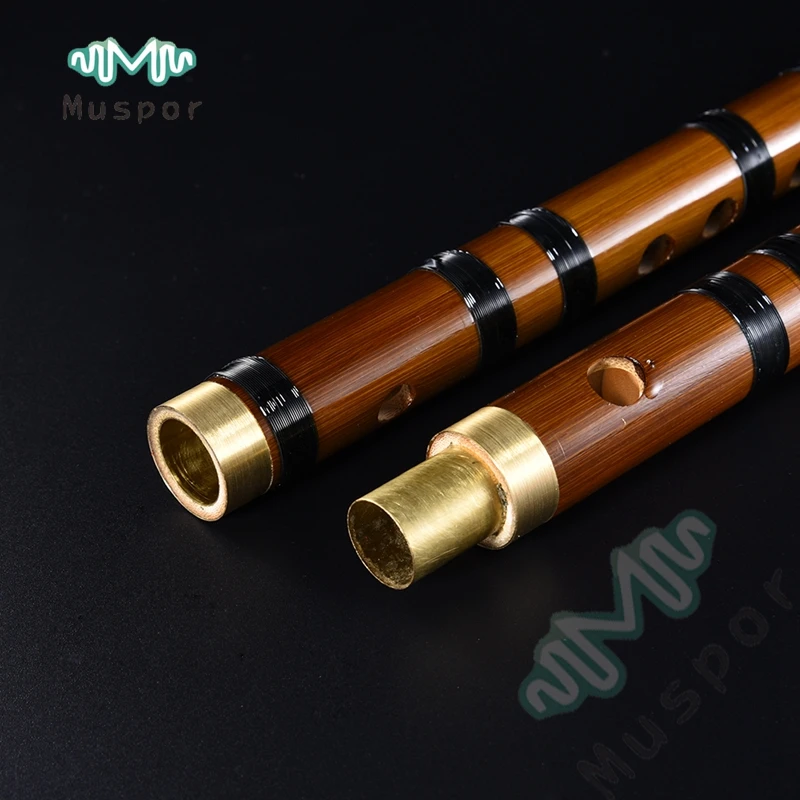 Вставляемая традиционная проверка бамбуковая флейта китайский Dizi C D E F G ключ