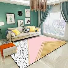 200x300 см, розовые ковры в скандинавском стиле, утолщенный мягкий ковер для детской комнаты, игровой коврик, современные прикроватные коврики для спальни, большие ковры для гостиной