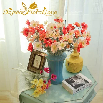 

Wedding flower daisy fake flower home decoration artificial flower cheap home party wedding decor silk flower