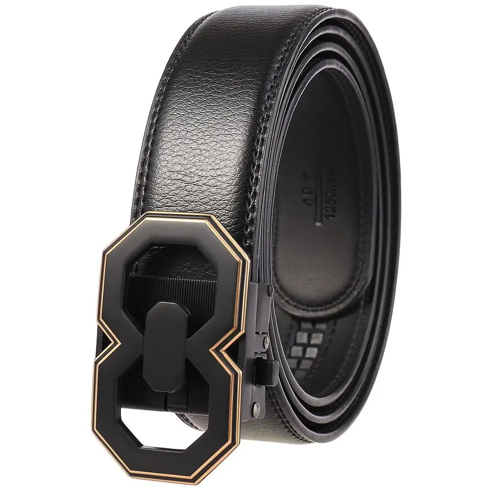 

Men Belt Cow Genuine Leather Male Strap Cowhide Belts for Men Alloy Buckle Newest Arrival Fashion Male Waistband