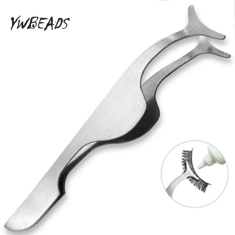 

lashes Tweezers 3d Magnetic Eyelash Extension Make Up mink strip eye profession lashes Clip Clamp Makeup Forceps Beauty Tool