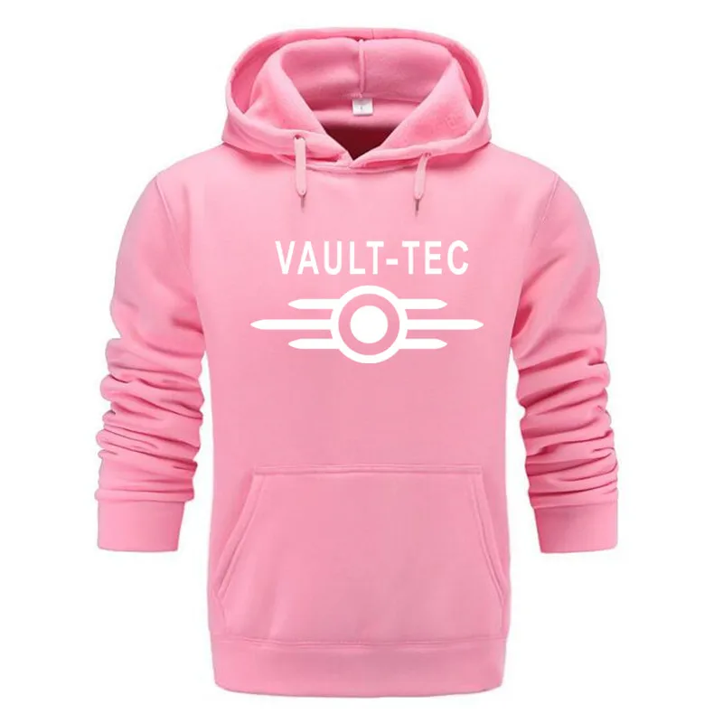 Осень и зима бренда Vault Tec Логотип Игровой видео игра Fallout 2 3 4 Повседневное одежда толстовки Для мужчин Vault-Tec Толстовка