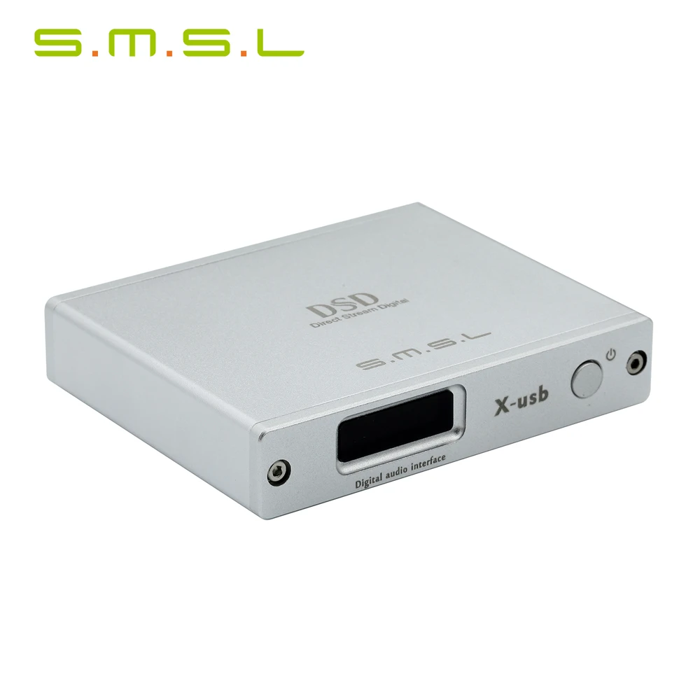 S. M. S. L. X-USB II XMOS XU208 USB к ies/оптический/коаксиальный цифровой интерфейс конвертер DAC/768 кГц DSD512 ies