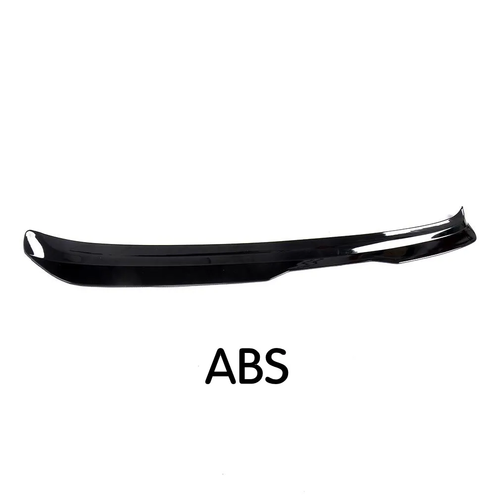 Черный ABS задний крыши оконный спойлер Wing Boot губ для Volkswagen VW GOLF MK7 VII 7 7,5 Rline - Цвет: Черный