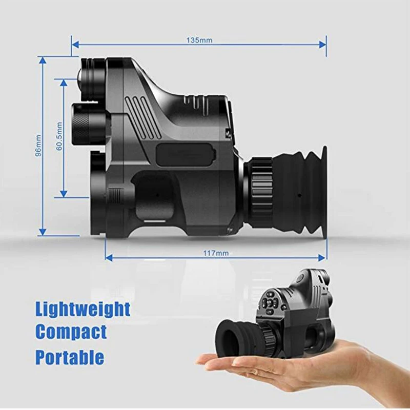 PARD night vision riflescope sight aiming modified infrared night vision ,Quick disassembly day and night use IR Monocular