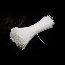 200 шт белые/черные нейлоновые кабельные стяжки 8*200 мм самоблокирующиеся Пластиковые Хомуты огнестойкие aiti-коррозии с хорошей изоляцией