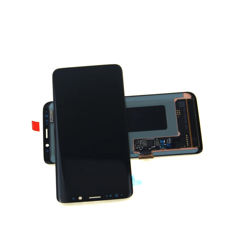 Супер Amoled ЖК-дисплей для samsung Galaxy s9 G960 S9 plus g965 g965f ЖК-дигитайзер сенсорный экран с рамкой в сборе