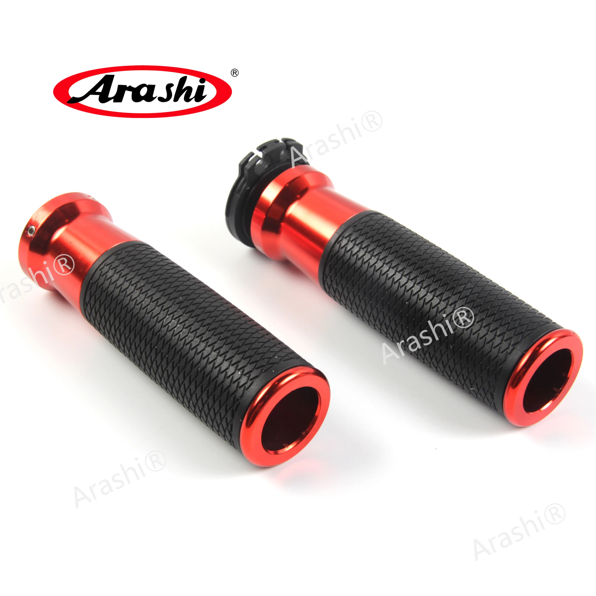 

Arashi Universal Handlebar Grips Rubber Handle Grip Tube Accessories For SUZUKI GSXR GSX R GSX-R 600 750 1000 Hayabusa GSF