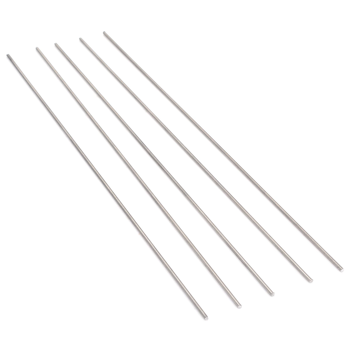 5pcs Grade 5 Titanium Ti Rods Light Weight Titanium Rod 2mm Diameter 250mm Length