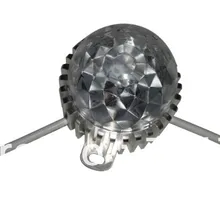 DC24V 80 мм Диаметр WS2811 пиксельный модульный; 2,88 Вт; IP68; с Алмазный ПК крышка и алюминиевое основание